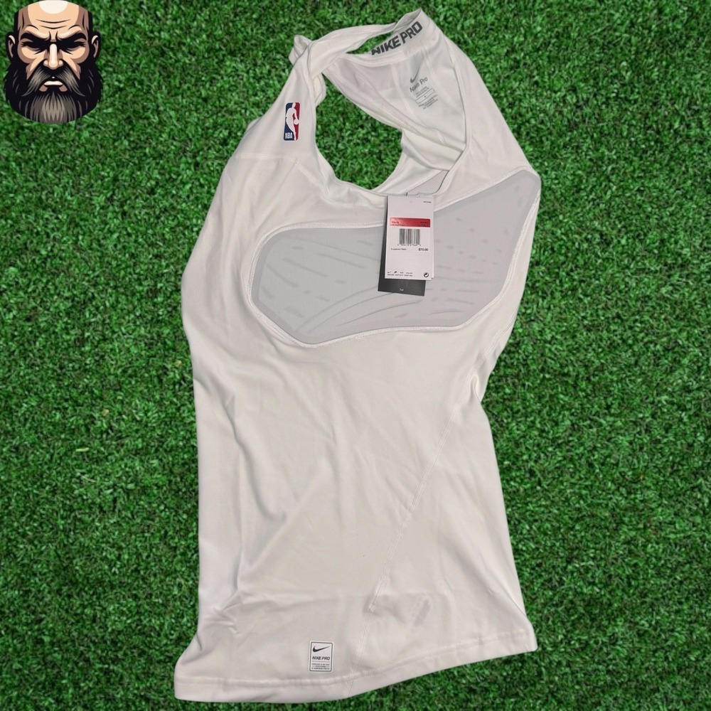 Nike Pro Hyperstrong NBA Compression Padded Tank 881965-100 Men's Size L-Tall
